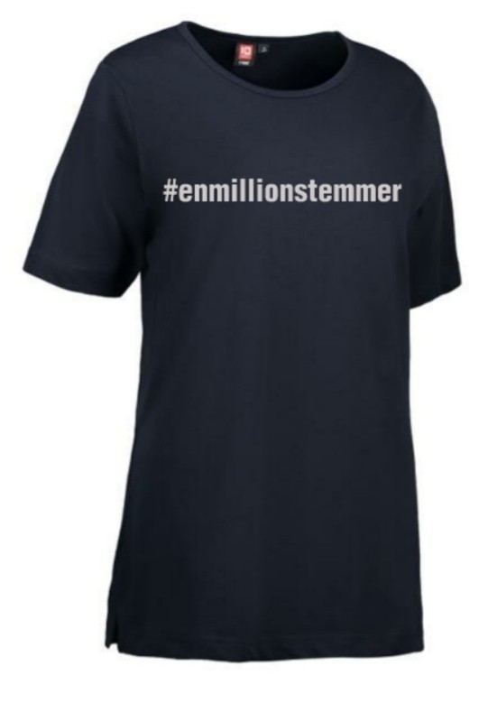 #Enmillionstemmer - T-shirt Dame
