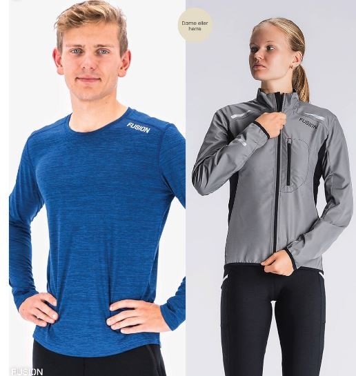 Fusion løbepakke dame eller herre