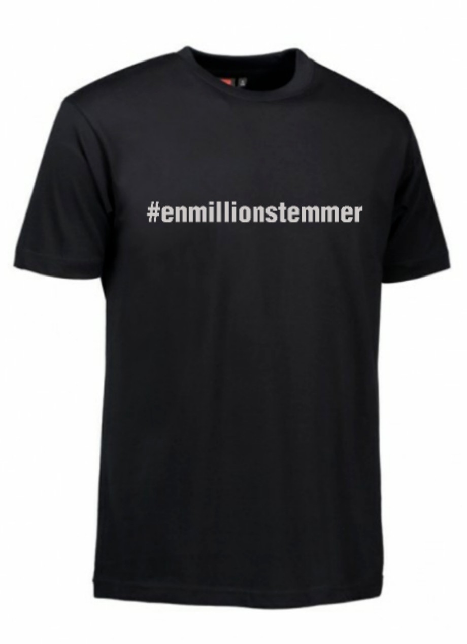 #Enmillionstemmer - T-shirt Unisex