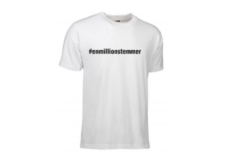 #Enmillionstemmer - T-shirt Børn