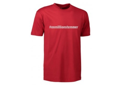 #Enmillionstemmer - T-shirt Børn