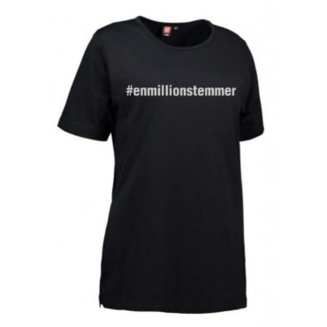 #Enmillionstemmer - T-shirt Dame