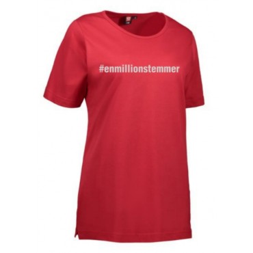 #Enmillionstemmer - T-shirt Dame