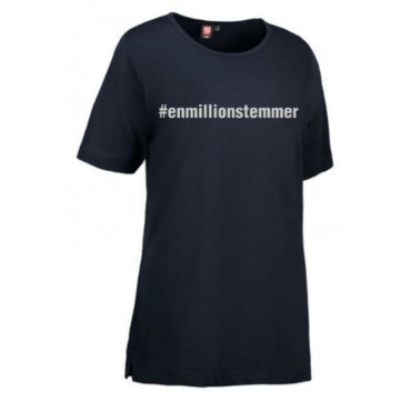 #Enmillionstemmer - T-shirt Dame