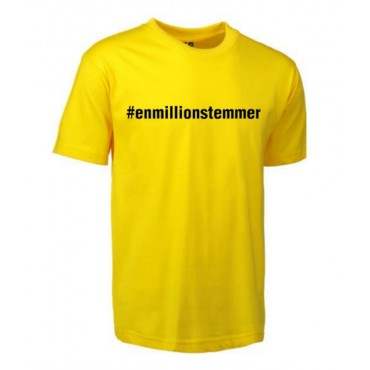 #Enmillionstemmer - T-shirt Unisex