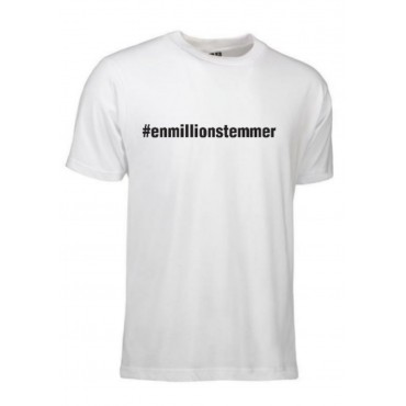 #Enmillionstemmer - T-shirt Unisex