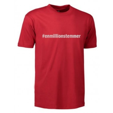 #Enmillionstemmer - T-shirt Unisex