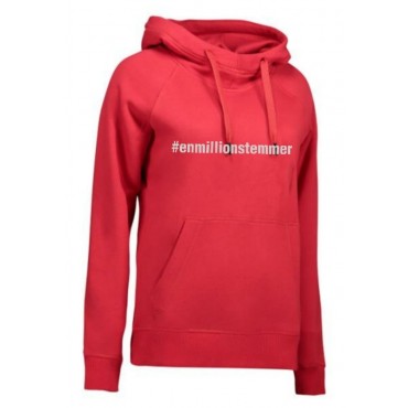 Core Hoodie Dame - #enmillionstemmer