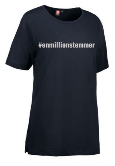 #Enmillionstemmer - T-shirt Dame