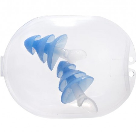 _Arena Earplug Pro - Klar/Royal blå