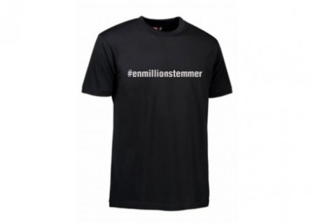 #Enmillionstemmer - T-shirt Børn